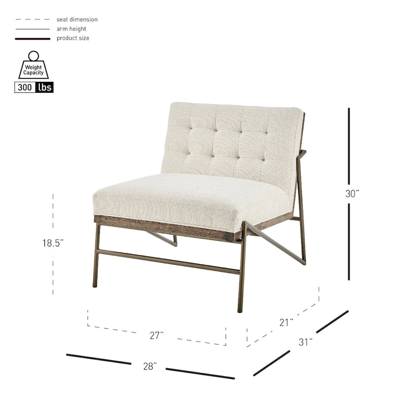 Fabric Accent Chair