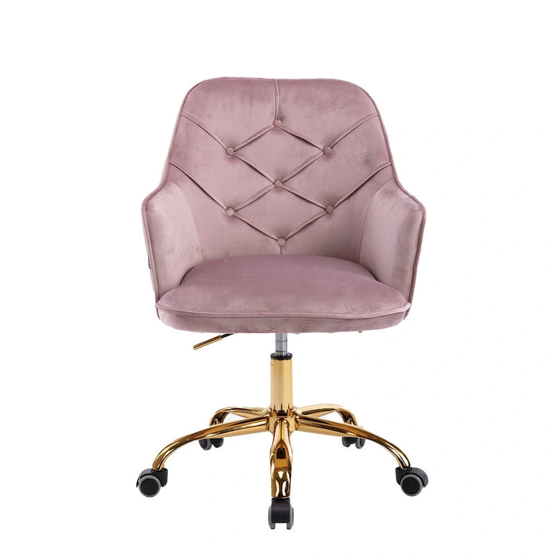 Velvet Swivel Shell Chair for Living Room ,Office chair