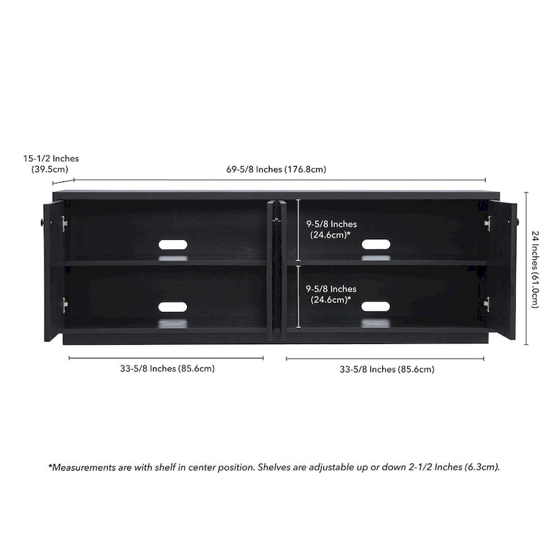 Ormond Rectangular TV Stand for TV's up to 75 - 69.63 Wide