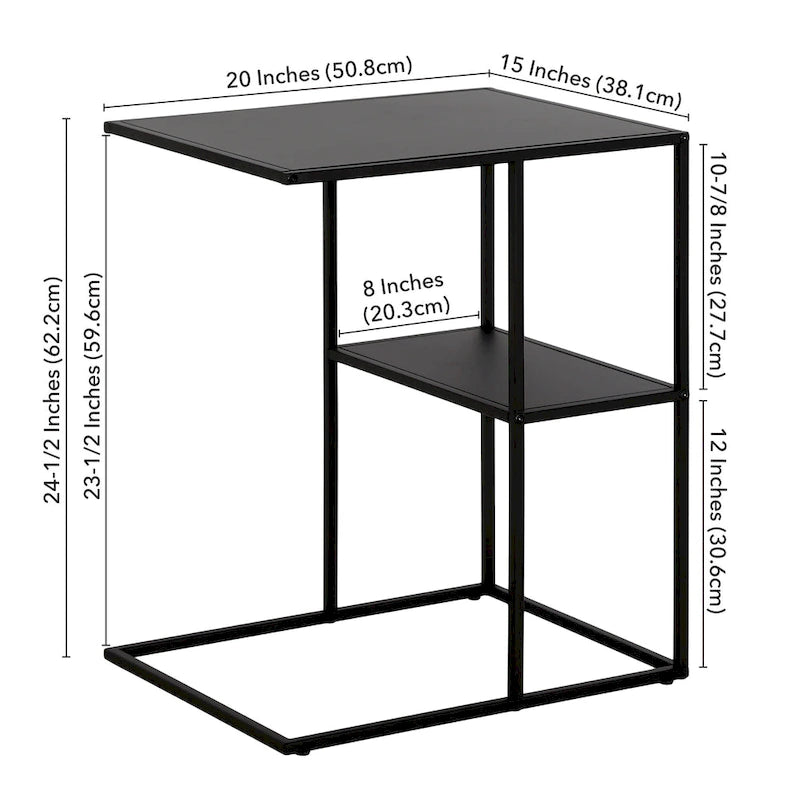 Winthrop 20 Wide Rectangular Side Table