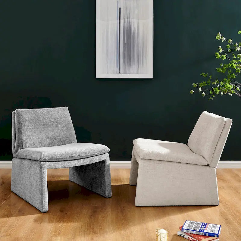 Chenille Accent Chair