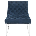 Mid-Century Modern Tufted Club Chair