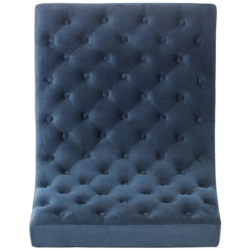 Mid-Century Modern Tufted Club Chair