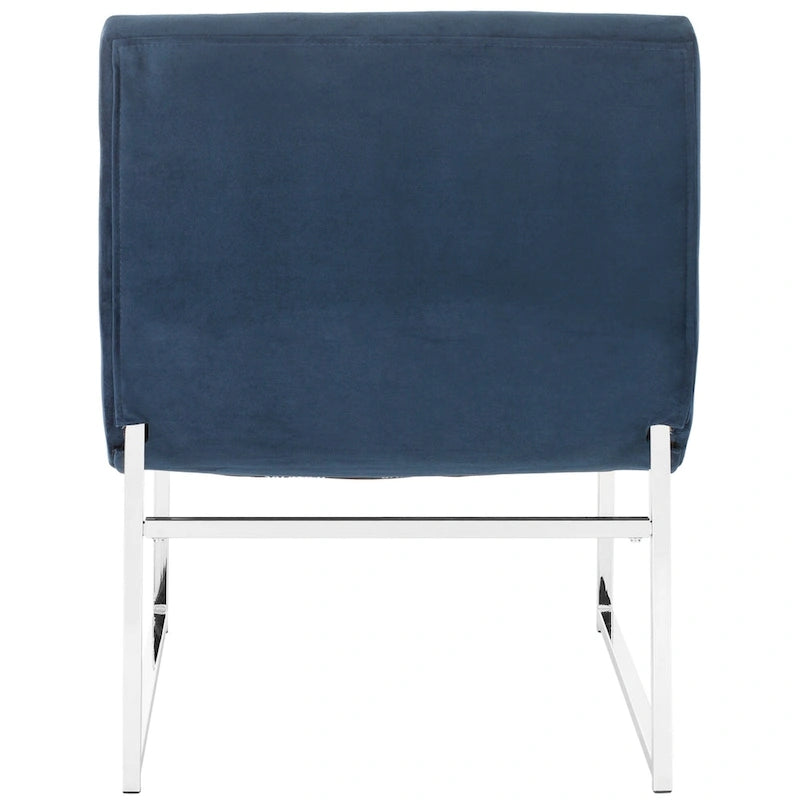 Mid-Century Modern Tufted Club Chair