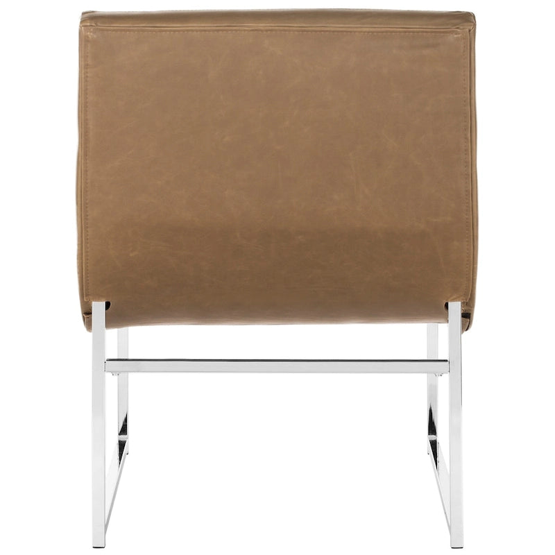 Mid-Century Modern Tufted Club Chair