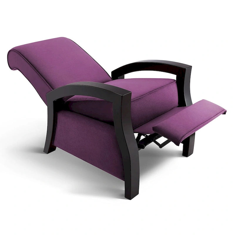 Premium Purple Microvelvet Recliner