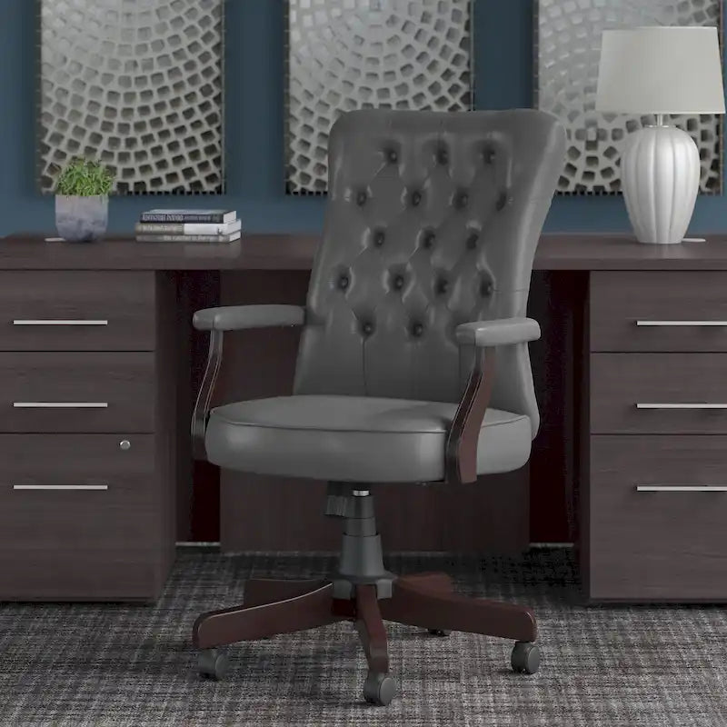 High Back Office Chair with Arms