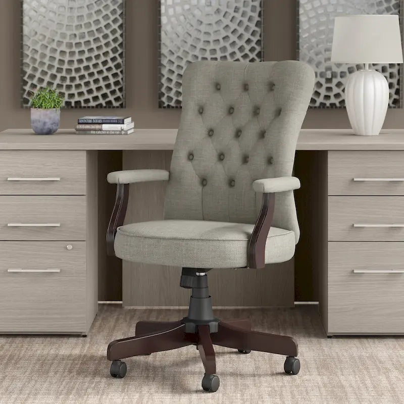 High Back Office Chair with Arms