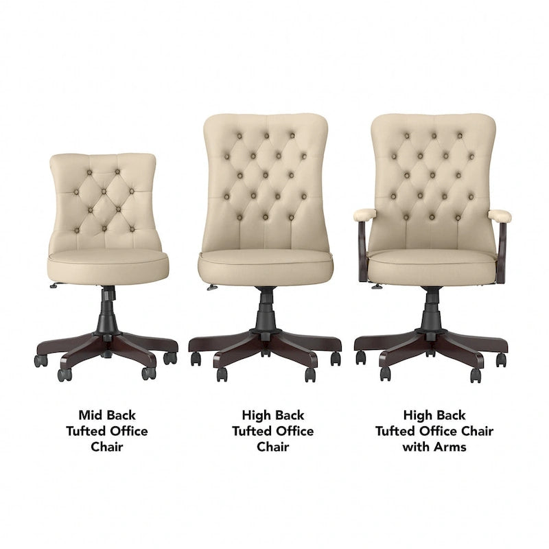 High Back Office Chair with Arms