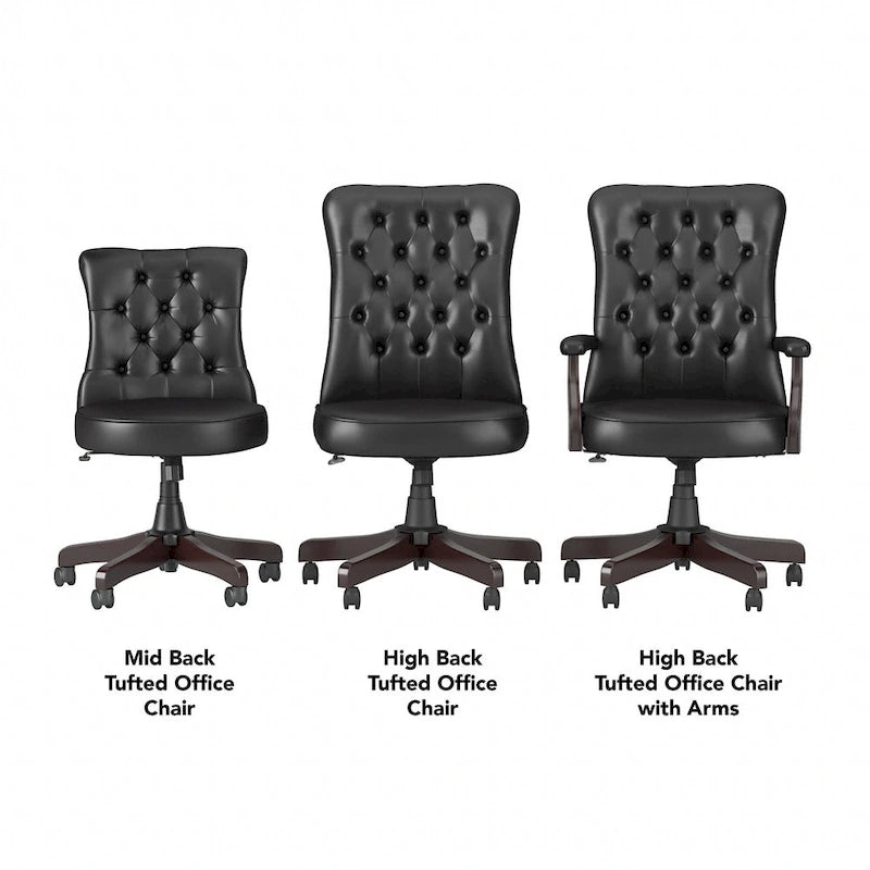 High Back Office Chair with Arms