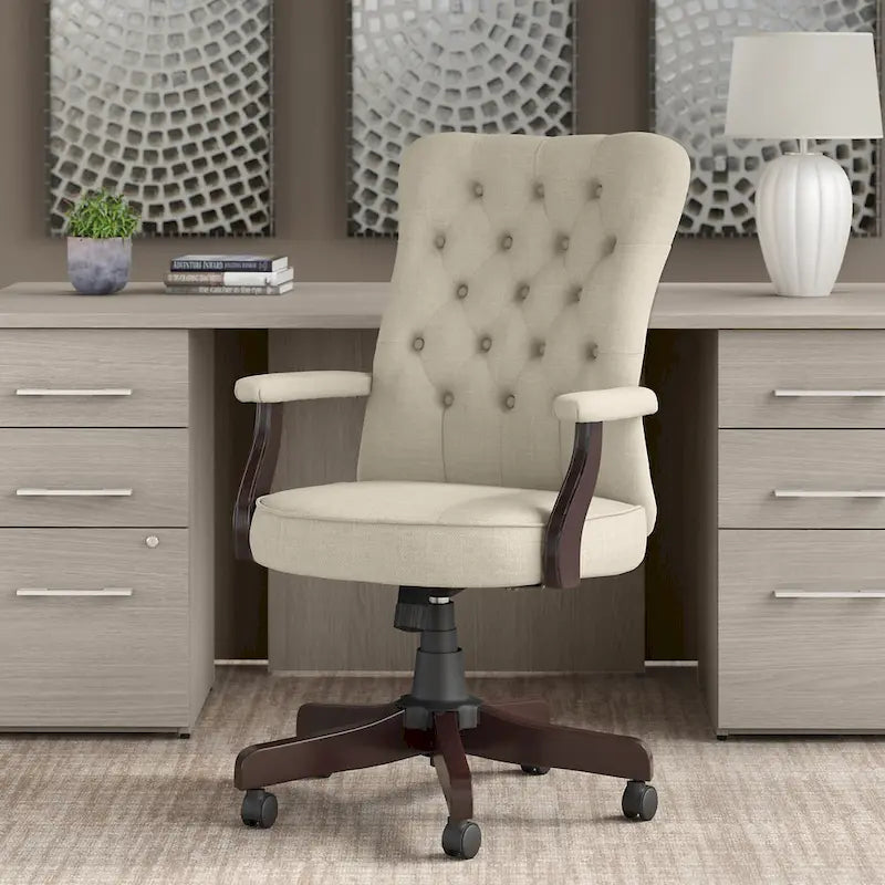 High Back Office Chair with Arms