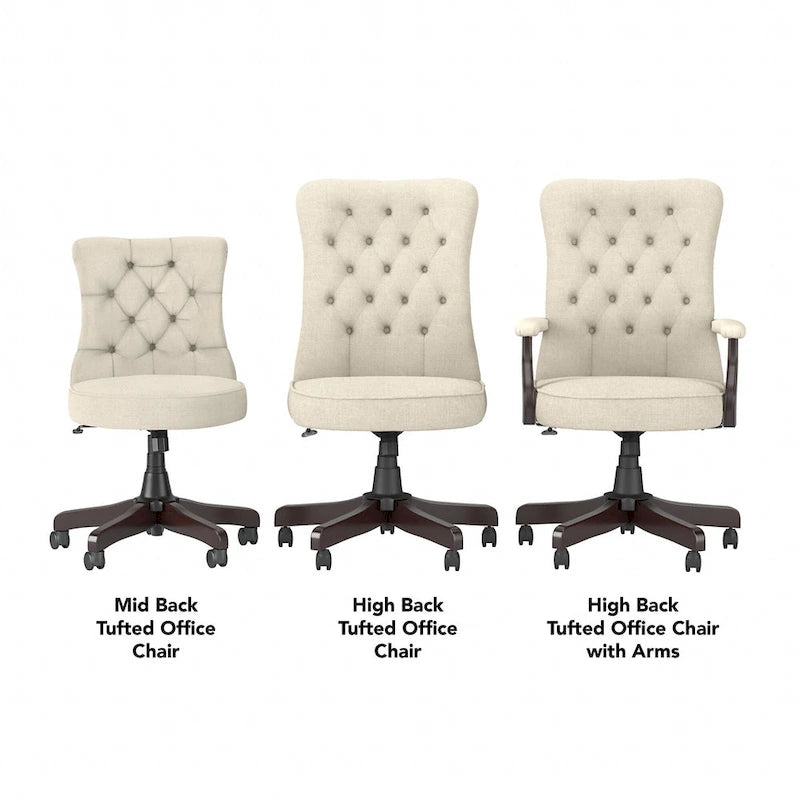 High Back Office Chair with Arms