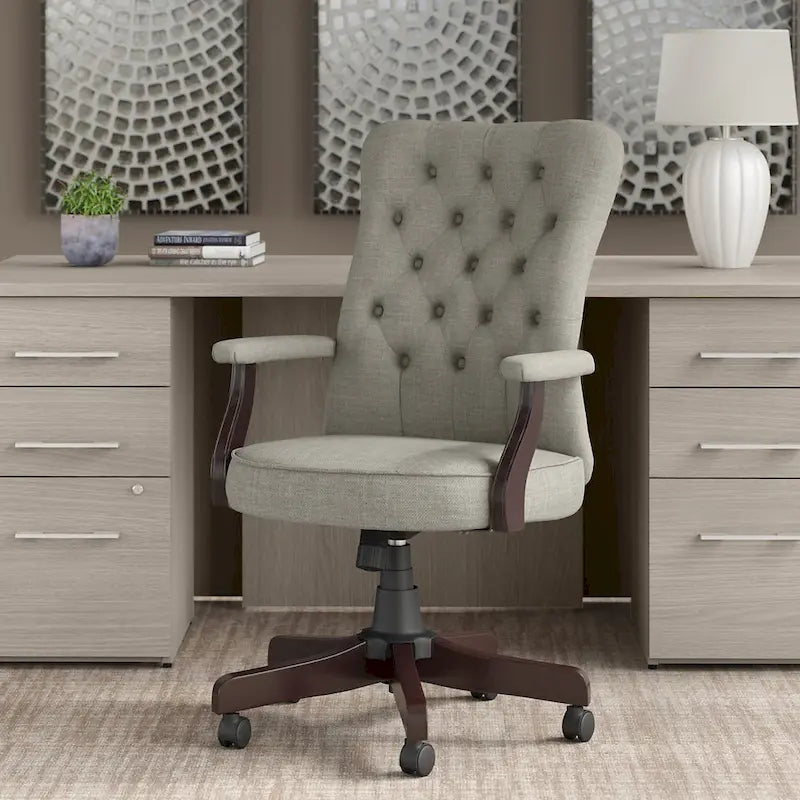 High Back Office Chair with Arms