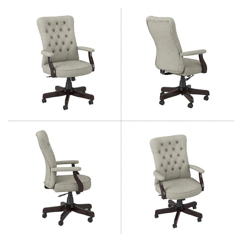 High Back Office Chair with Arms